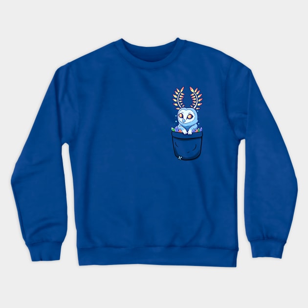 Pocket Blupee Crewneck Sweatshirt by TechraPockets